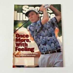 Ben Crenshaw Wins his Second Masters April 17, 1995 Sports Illustrated Magazine